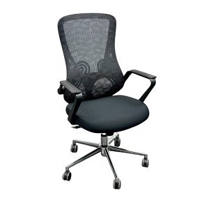 Cavendish Mesh Executive Office Chair – BLACK Computer Chairs, Home Office Chair Wide Seat With Large Headrest Modern Desk Chair Lumbar Support