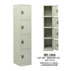 Four Door Metal Steel Locker, Steel Cabinet With Keys, Safe locker, Safety